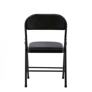 mobiliario-contract-silla smart plegable metal epoxi negro vinilo negro 5 2